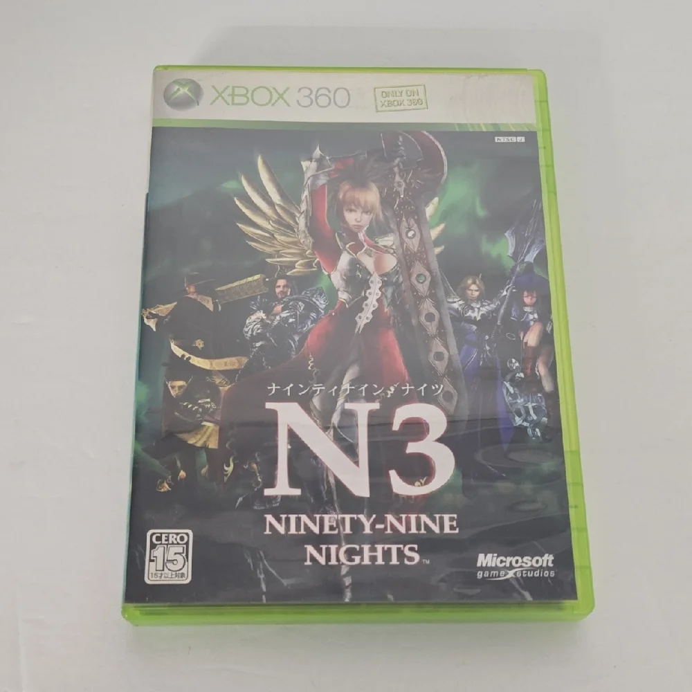 Japanese Xbox 360 Ninety-Nine Nights - Green Cover